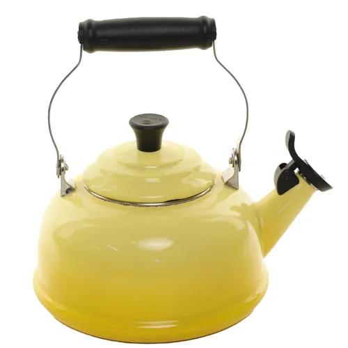 Gradient Yellow Enamelled Kettle