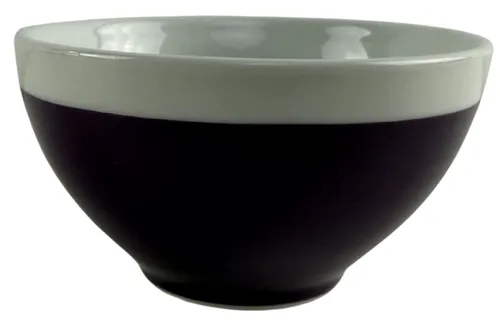  Purple & White Ceramic Small Bowl