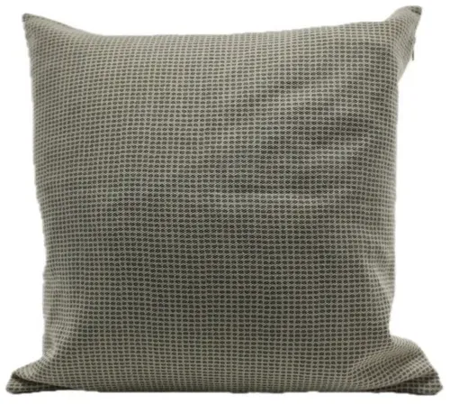 Green Rounded Pebbles Throw Pillow