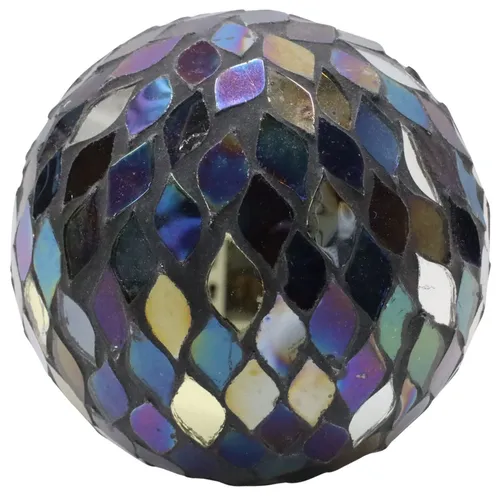 Iridescent Tile Decorative Ball