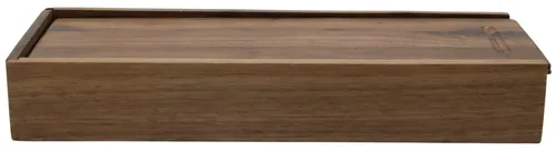 Walnut Wood Sliding Lid Box