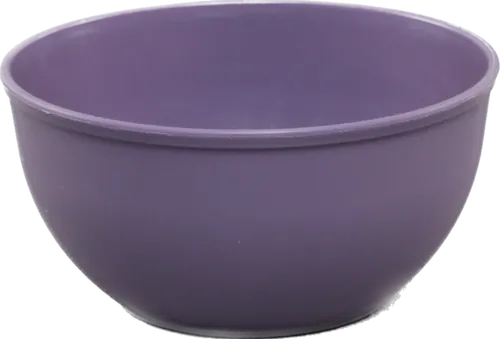 Small Purple Plastic Serving Bowl