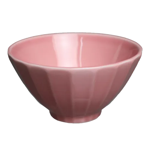 Crepe Pink Ceramic Small Bowl