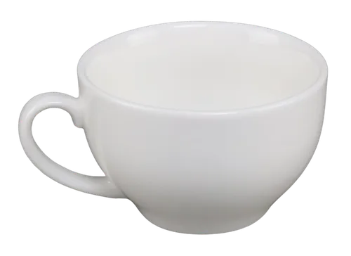 Solid White Teacup