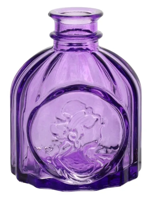 Purple Clear Glass Vase Collection - DD