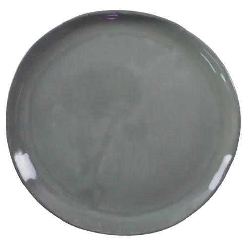 Grey Putty Stoneware Side Plate