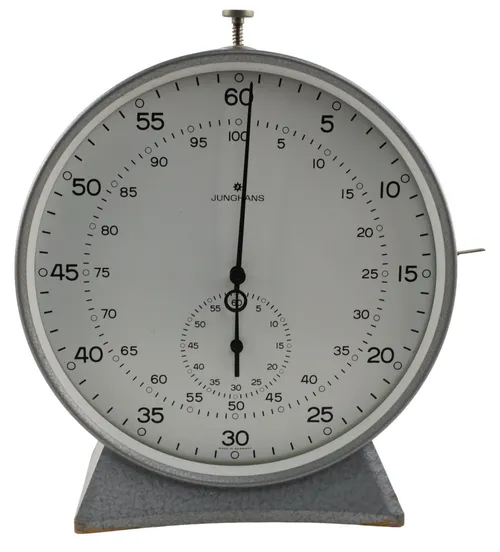 Silver Metal Desktop Timer