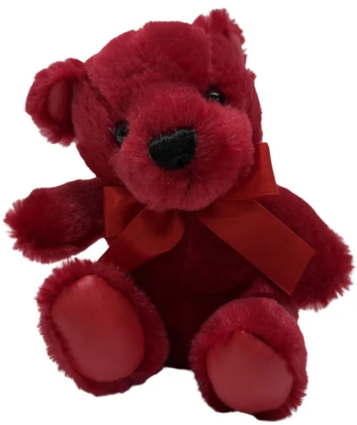 Red Stuffed Bear Plush