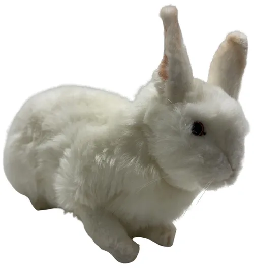 White Cotton Tail Rabbit Plush Stuffed Animal