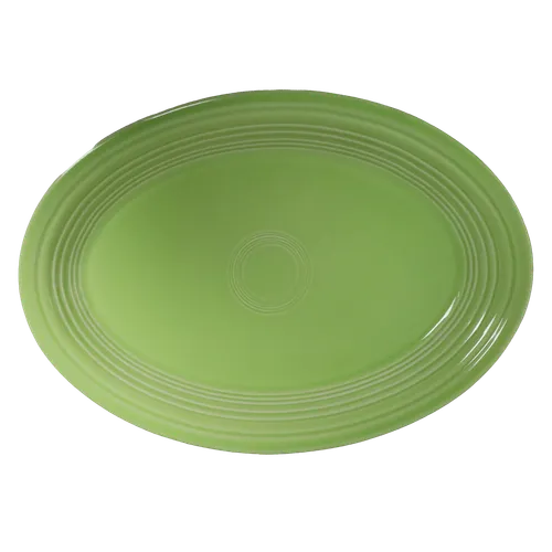 Lime Green Oval Serving Platter