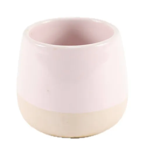 Pink On Pink Ceramic Plant Pot