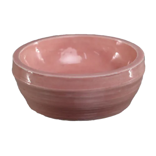 Pink Ceramic Pinch Bowl