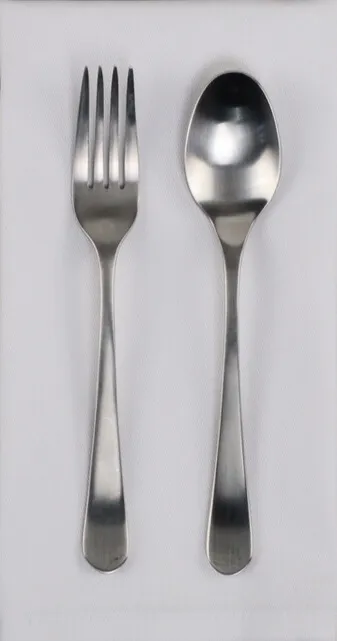 White Restaurant Napkin