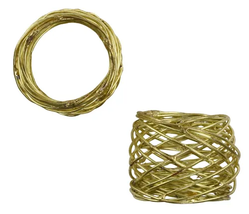 Gold Wire Napkin Ring