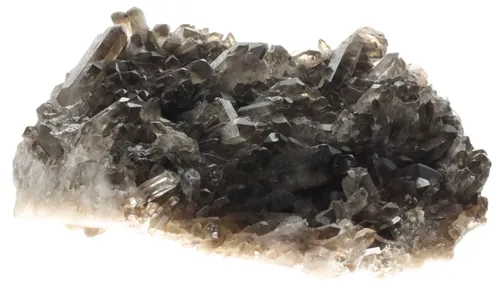 Large Natural Smokey Quartz Crystal Cluster