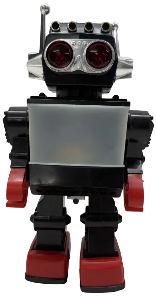 Vintage Saturn Walking Robot Toy