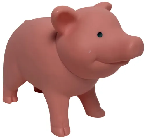 Pink Standing Pig Bank