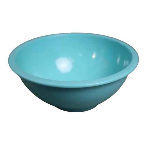 Deep Baby Blue Melamine Nesting Mixing Bowl