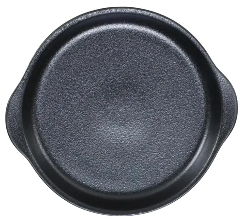 Hammered Black Side Plate With Handles