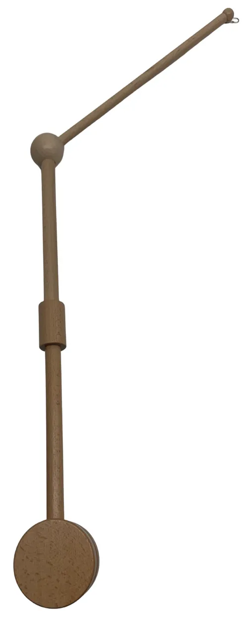 Natural Wood Crib Mobile Arm