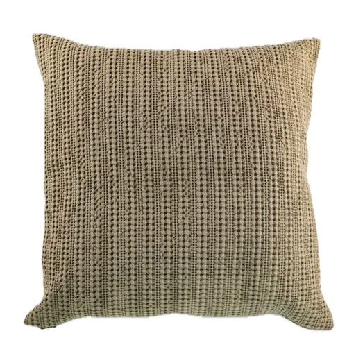 Beige Pebble Throw Pillow