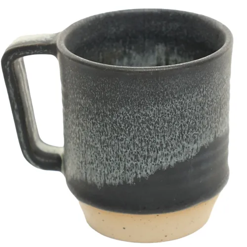 Salt Stains On Matte Black Mug