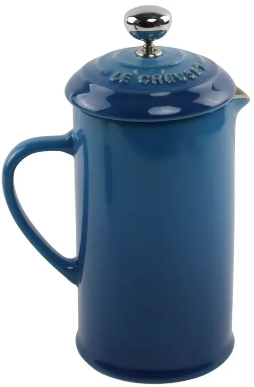 Blue Gradient Ceramic Coffee Press