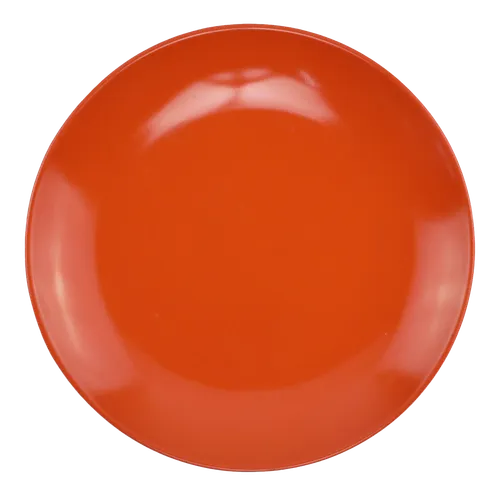 Rust Orange Dessert Plate