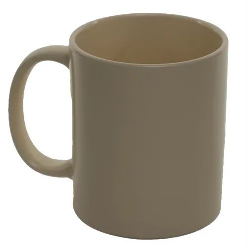 Solid Light Cream Mug