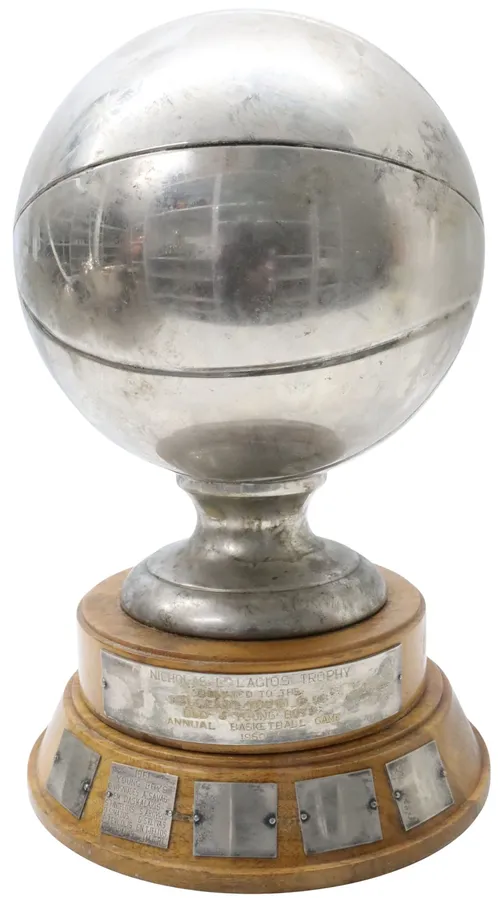 Antique Basketball Trophy