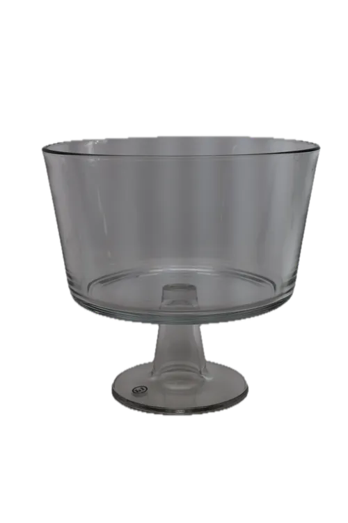 Thick Glass Hightop Glass Cake Vase