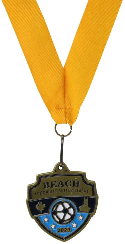 Award Medal On Ribbon - II