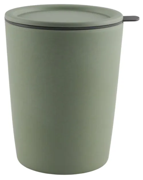 Sage Green Bamboo Storage Canister - Medium