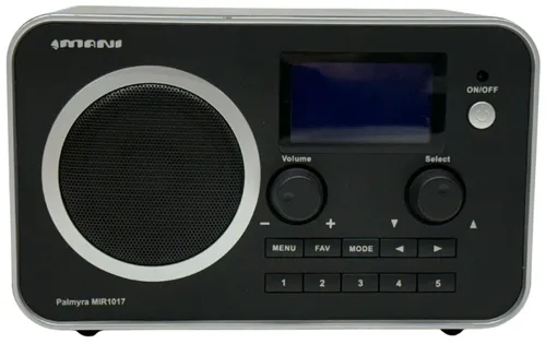 Black Desktop Radio