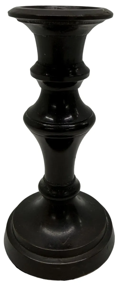 Dark Bronze Taper Candle Holder
