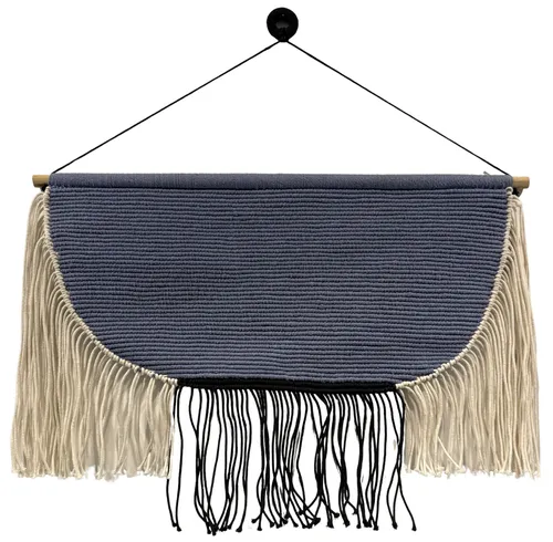 Blue & Beige & Black Wall Hanging