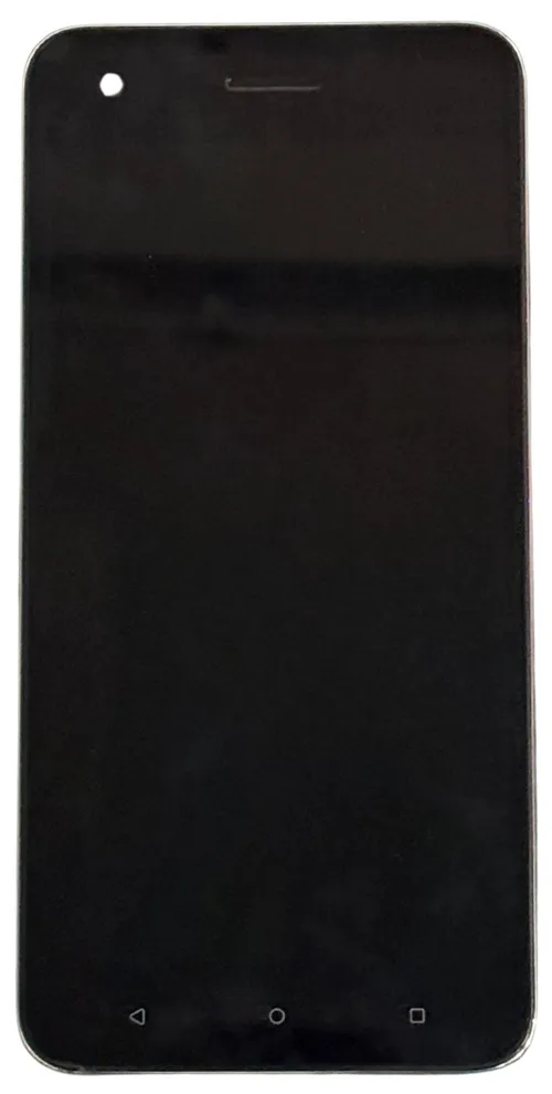 Black HT Cell Phone With Assorted Cases
