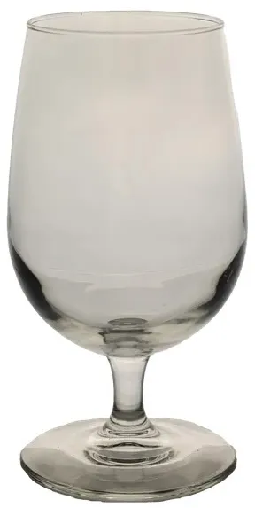 Clear Glass Water Goblet