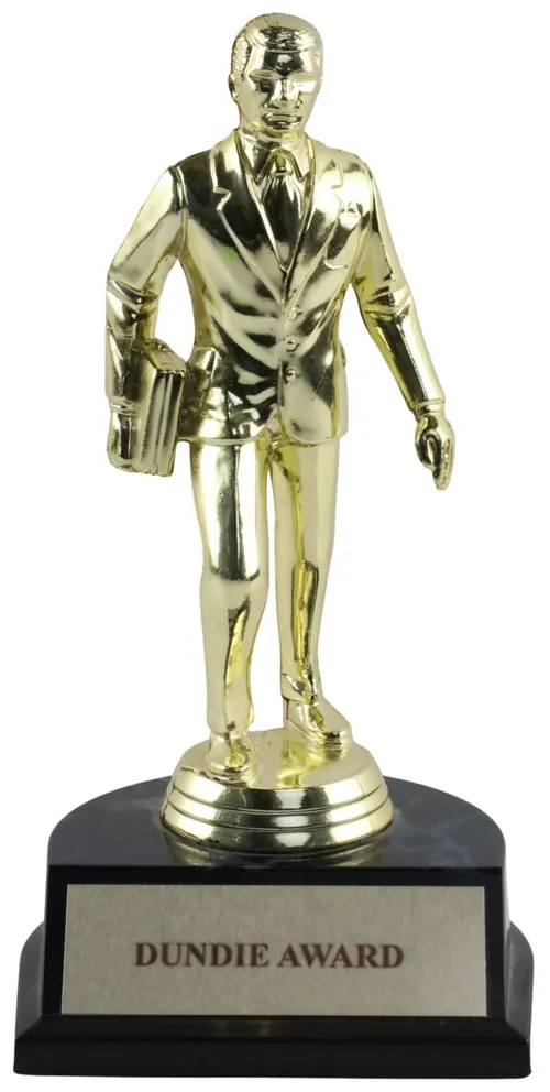 Man With Briefcase Trophy Award
