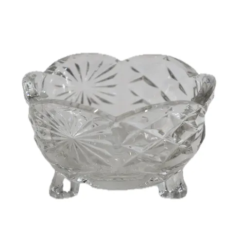 Clear Crystal Candy Dish Bowl