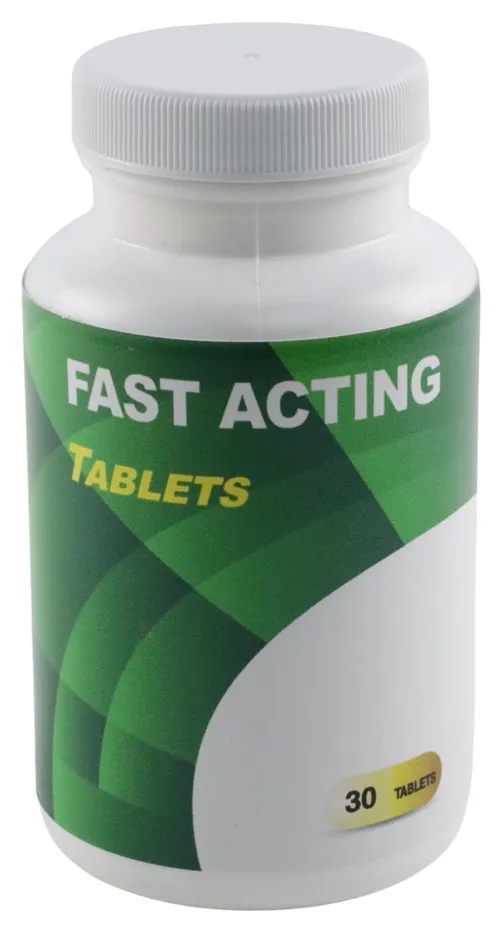 Generic Fast Acting Tablets Bottle