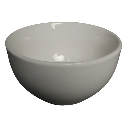 White Round Cereal / Salad Bowl