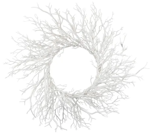 White Branch Wreath