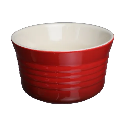 Gradient Red Ceramic Ramekin