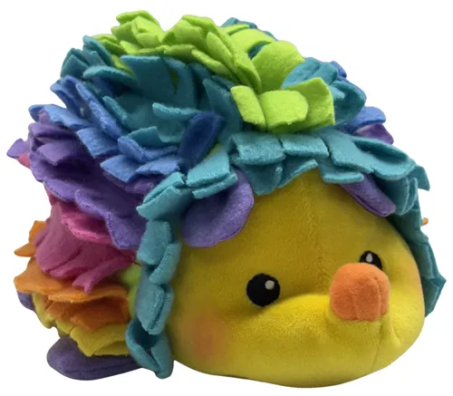 Rainbow Hedgehog Plush Stuffed Animal