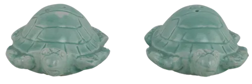 Green Ceramic Turtle Salt & Pepper Set