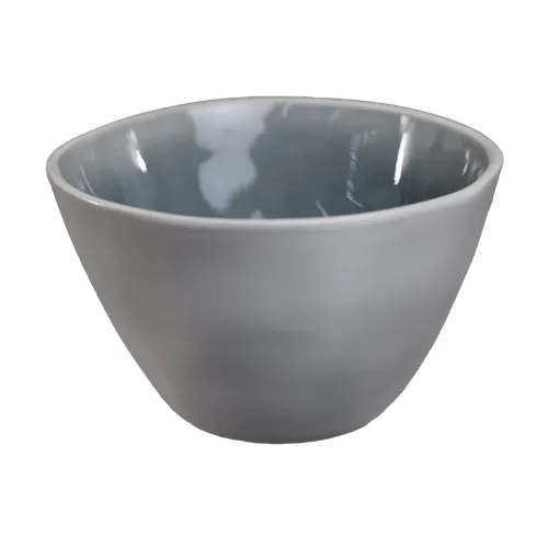 White Shell With Cloud Blue Interior Small Bowl