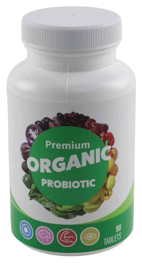 Generic Organic Probiotic Bottle