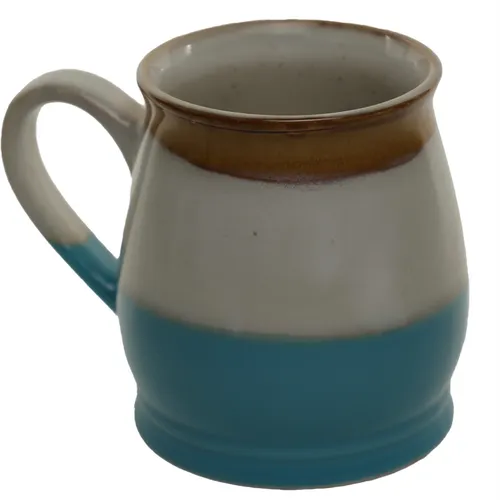 Caramel & Vanilla & Blue Floss Mug