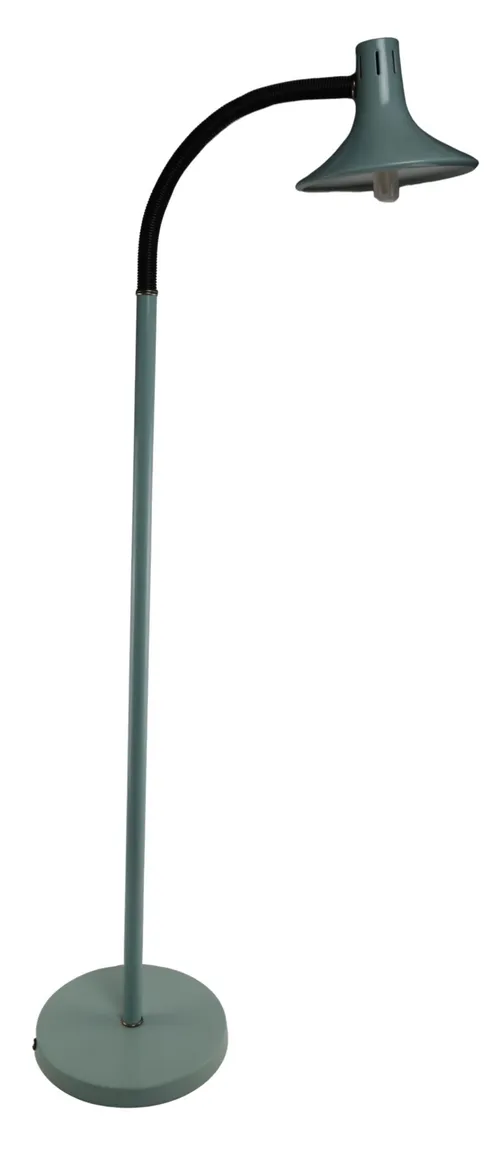 Mint Green Bendable Arm Floor Lamp